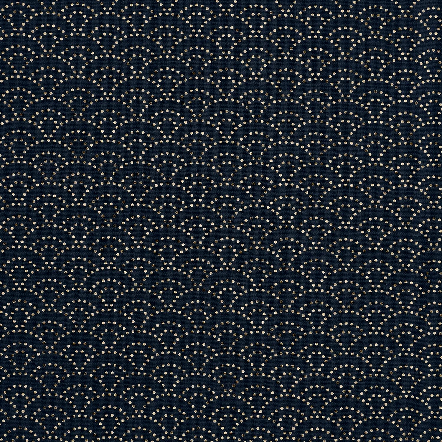 

Raw wool cut Japanese Seigaiha made in cut approximately 110cm x navy blue cloth, pattern, (wave pattern), Japanese-style cotton, Japan, cloth, 88222,
