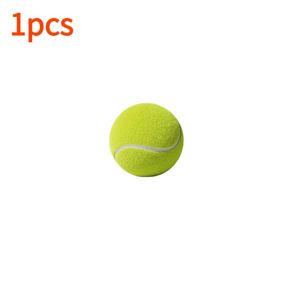 High Elasticity Training Entertainment Ball Tennis For Training Exercises Elastic Fiber Rubber Outdoor Tennis Ball