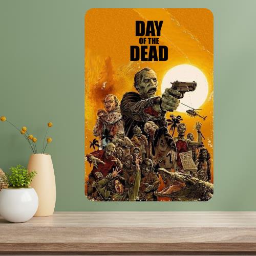 Day of the Dead Classic Movie Metal Poster Sign 20x30cm（7.8x11.8inch）