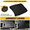 For 2017- F250 F350 F450 Super Duty Black Center Console Armrest Lid Cover A