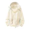 Outdoor ice silk sunscreen clothing men's summer UV protection UPF10 + casual loose sports couple sunscreen clothing set