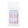 Aurora Crushed Diamond Medium-Long Removable Nail Art Patches
