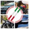 Italienische Flagge Aufkleber, LKW Dekor Aufkleber, 3D Klebegrafik für Motorräder und Fahrzeuge Dekorative Karosserieaufkleber