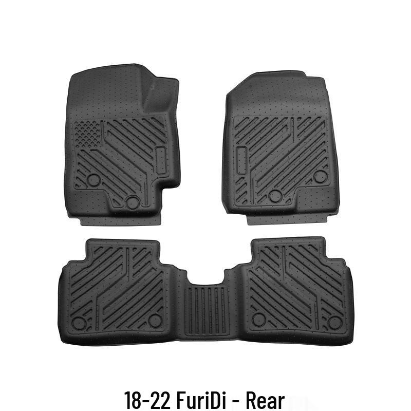 Ford Rio TPE Foot Mats: Scratch & Wear-Resistant, Eco-Friendly Interior Accessories for 18-22 Models