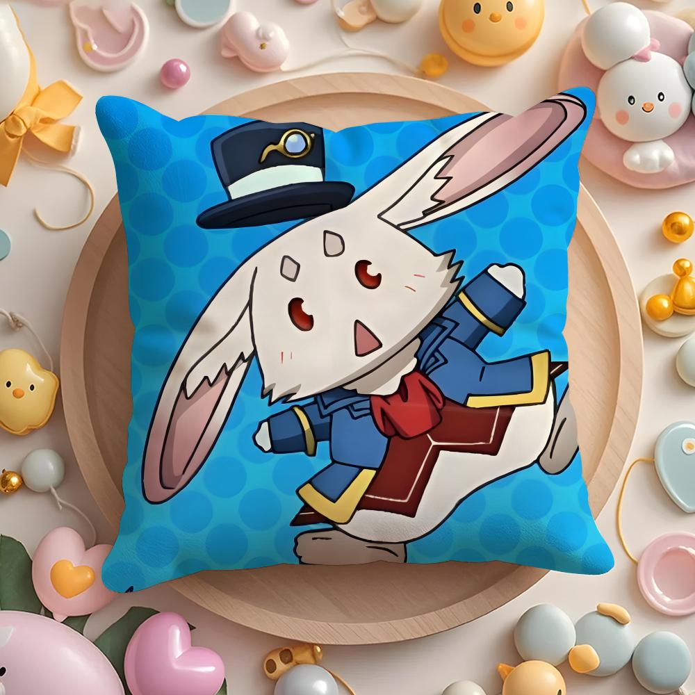 Anime S-Shangri-La Frontier Cushion Cover Home & Car Multi-Scene Pillow Cover - Reversible, Soft & Durable for Daily Use