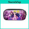 Trousse à Crayons Cartoon Naruto Hokage Grande Capacité Rangement Papeterie en Nylon Pour Étudiants
