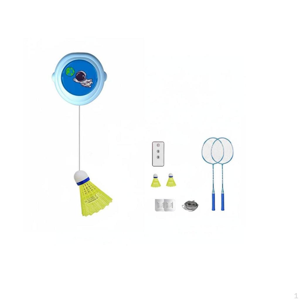 Electric Badminton Return Easy Installation Solo Practice Machine Adjustable Height