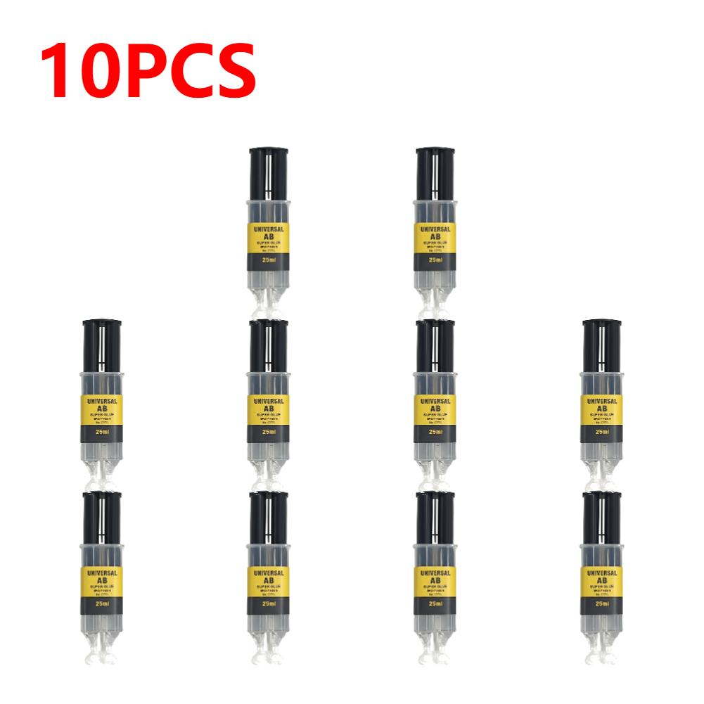 1-10 SZT 25ml Żywica Epoksydowa Klej AB Uniwersalny Super Klej AB Mocny Super Płynny Klej Wodoodporny Natychmiastowy Szybkoschnący Klej Klejenie