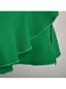 One Piece Lace Up Skirt High Waist Solid Color Ruffled Edge Short Skirt Cross-border Women's Clothing