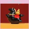 Chinese Style Nianhao Large Prosperity Horse Resin Figurine Gift For Celebrations And Events