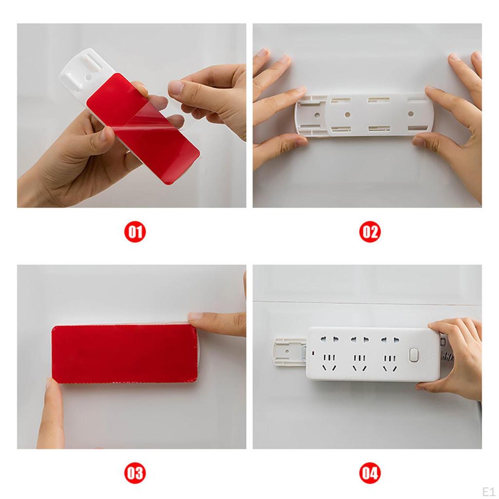 Adapter Hanger Wall Fixer Storage Holder Organizer