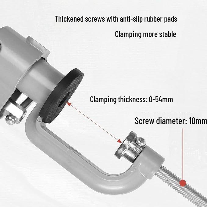 Multifunktionale Aluminiumlegierung Drehtisch-Schraubstock für Bohrmaschine und Schleifmaschine