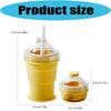 Folding Silicone Travel Cup Ice Molds Perfect for Outdoor Activity Heat Resistant and Space Saving Folding Water Bottle