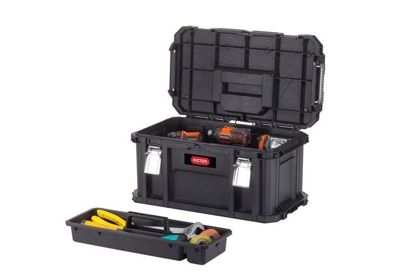 Keter Connect Rolling System Tool Box Set - Kt 93 4221