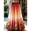 Ladies casual and fashionable half dress