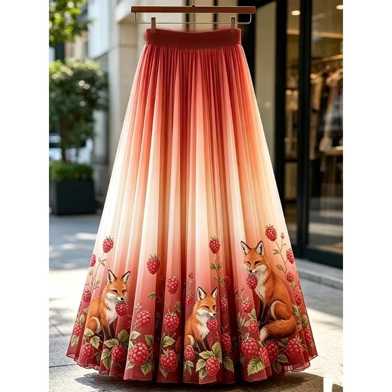 Ladies casual and fashionable half dress