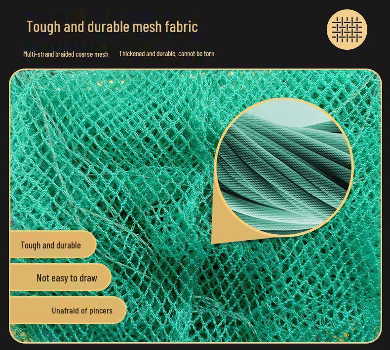 Large Fish and Shrimp Cage Net for Loach, Turtle, Crayfish, and More