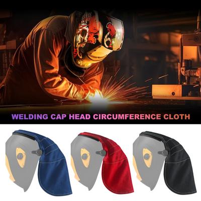 Welding Helmet Headband Cover Flame-Retardant Anti-Glare Universal Easy Installation Helmet Extended Cover Protector