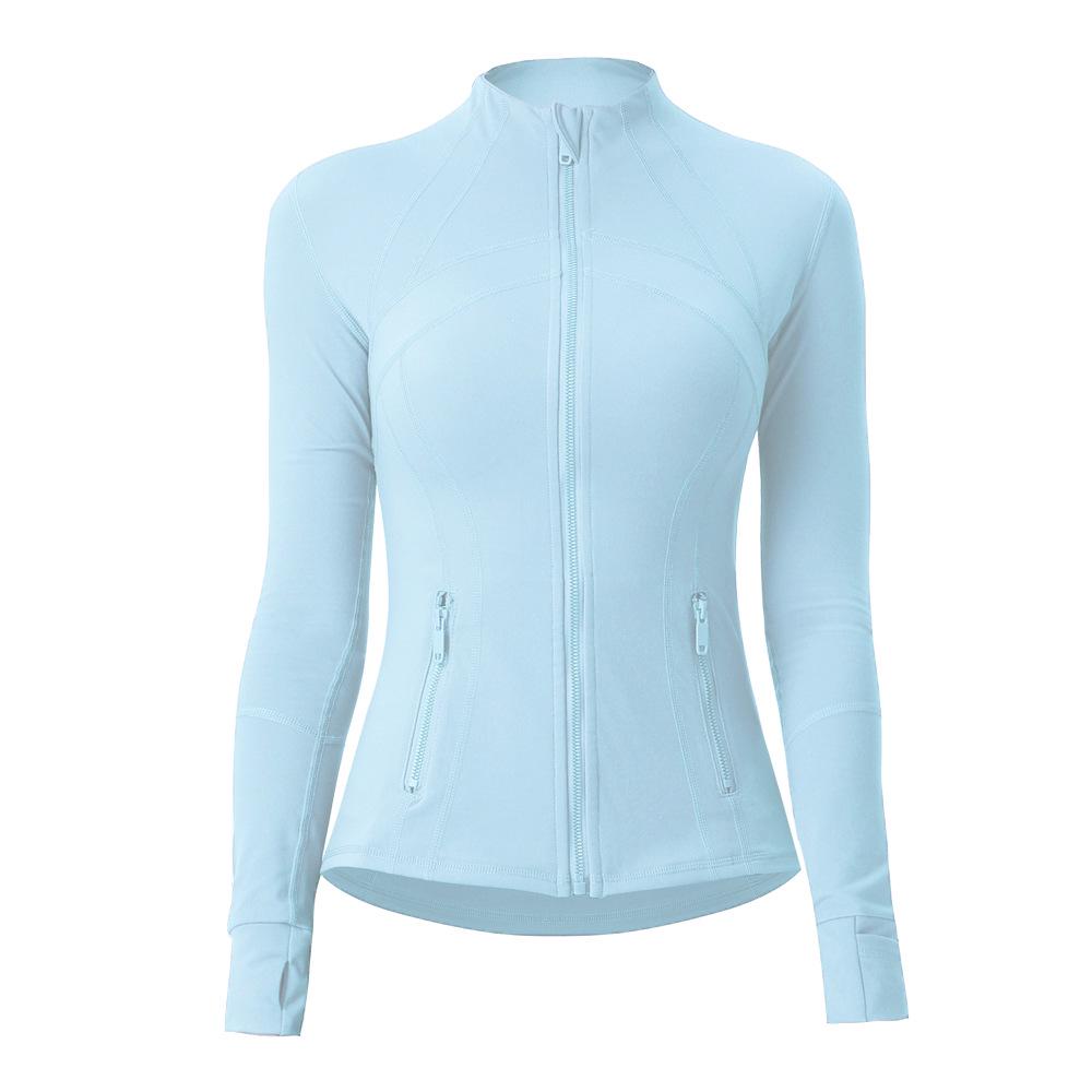 Women's Slim-Fit Double-Sided Brushed Yoga Jacket