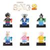 6pcs Sing 2 Building Blocks Figures Rosita Meena Toy Models Birthday Gift