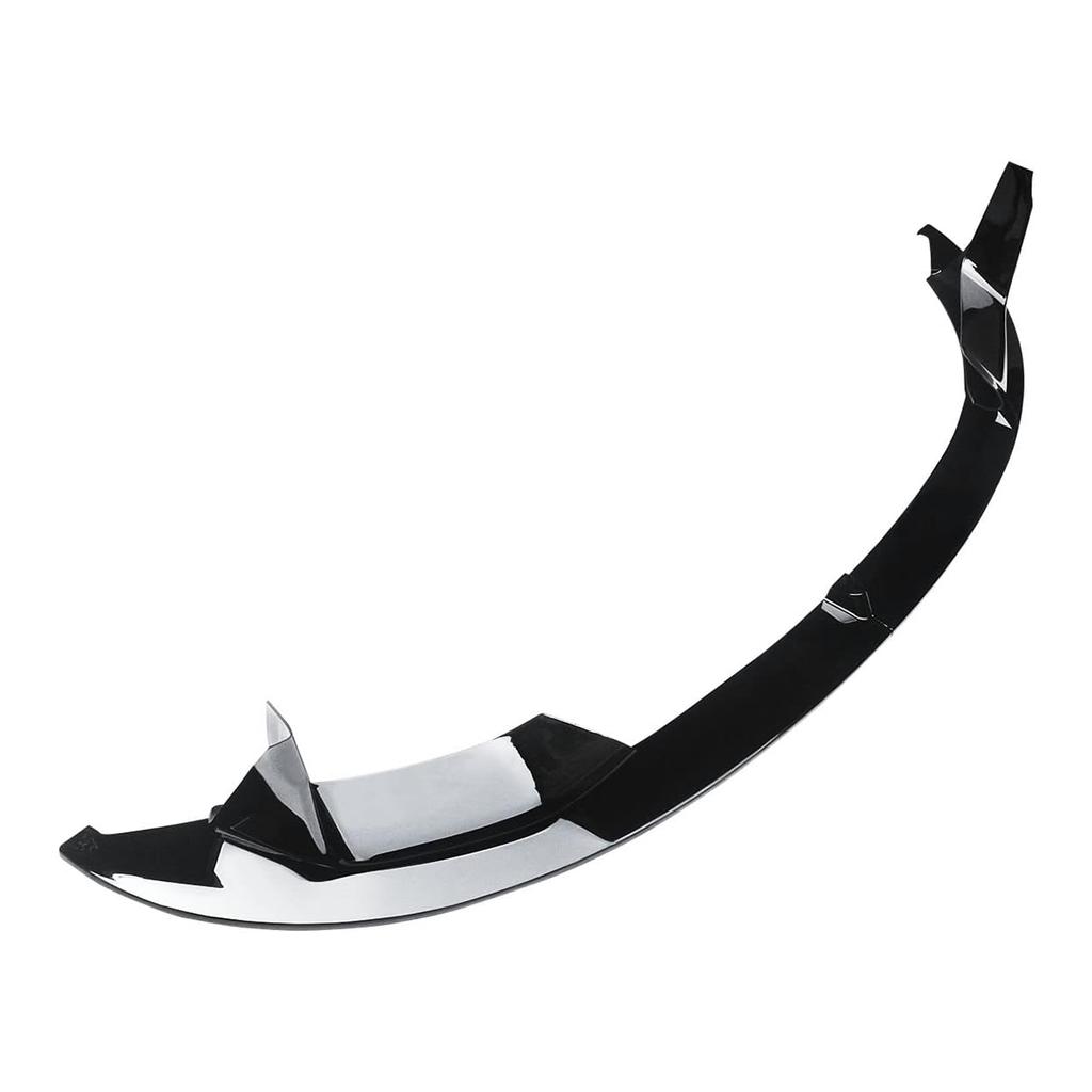 Car Front Bumper Lip Splitter+Side Splitter Corner For BMW M3 F80 M4 F82 F83 2015-2020 MP Style Carbon Fiber Glossy Black 4 PCS