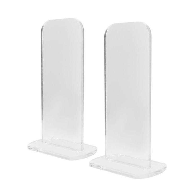 2Pcs/Set Clear Acrylic Boxing Gloves Display Rack for Home Store Storage Stand Elegant Desktop Organizers