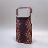 Kevlar Carbon Fiber Texture Magnetic Case for iPhone 17 Pro Max