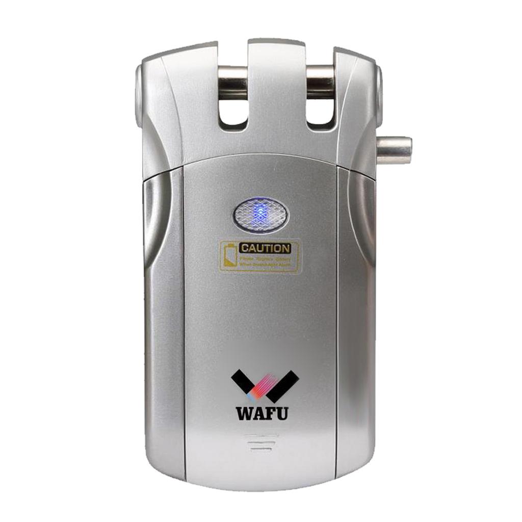 WF 018 Wireless Remote Control Lock Security Invisible Keyless Door Entry Intelligent Lock Zinc Alloy Metal with 4