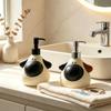 Cute 300ml Big Nose Dog Liquid Soap Dispenser Decorative Figurine for Bathroom Sink Countertop Kids Room and Kitchen Home Decor