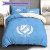FC Utrecht  Pattern Bedding Quilt Set  Home Decoration  Gift (1 * Duvet Cover + 2 * Pillowcase  Without Core)