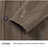 Men's Mid-Length Double-Sided Woolen Coat, Suit Collar, Korean Style, Casual Jacket for Autumn Winter.