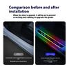 2025 New For Mercedes Benz Car LED Wireless Welcome Pedal Light Door Sill Light For Mercedes-Benz AMG A C E V Class Sprinter GLC