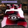 Biancheria da letto a tema Manchester United FC Set 3 Pezzi Copripiumino Biancheria da letto Decorativa per Stanza Adolescenti Decorazione Casa