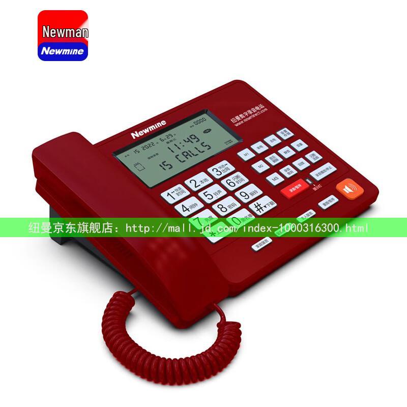 Newmine HL2008TSD Recording Landline Phone (CN Version)