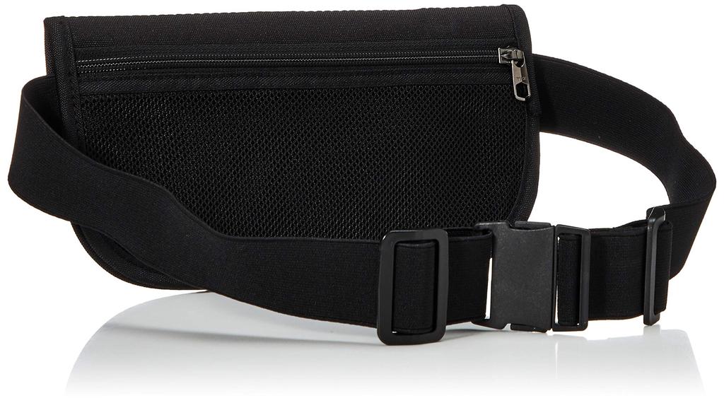 Security Cash Holder Waist 13 Black [Travel Collection] Skimming-Proof Pouch, TRC7074, cm,