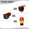 4 Pins Switch HY18 Electric Switch For Wood Machine For Electrical Applications Red Black Easy Installation Switch Domotica