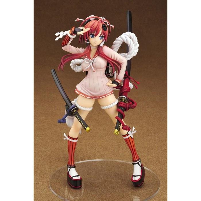 Hyakkaroran Yagyu Jubei (1/8 Scale PVC Painted Complete Figure) Red 8.7 Inches