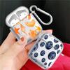 Clear Earphone Cases Cover Case For Airpods 2 4 1 Pro3 3 Pro Pro2 Simple Fruits