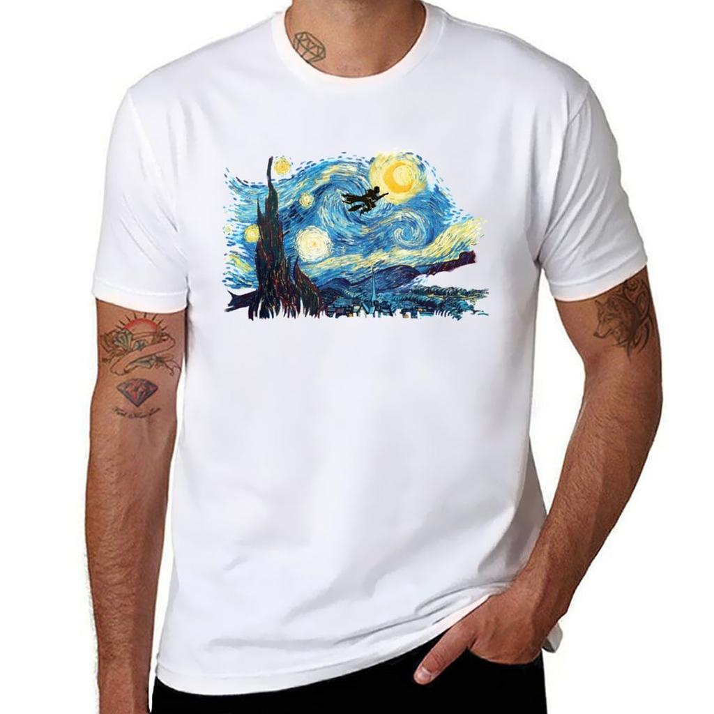 starry magic TShirt Thanksgiving Casual Tee