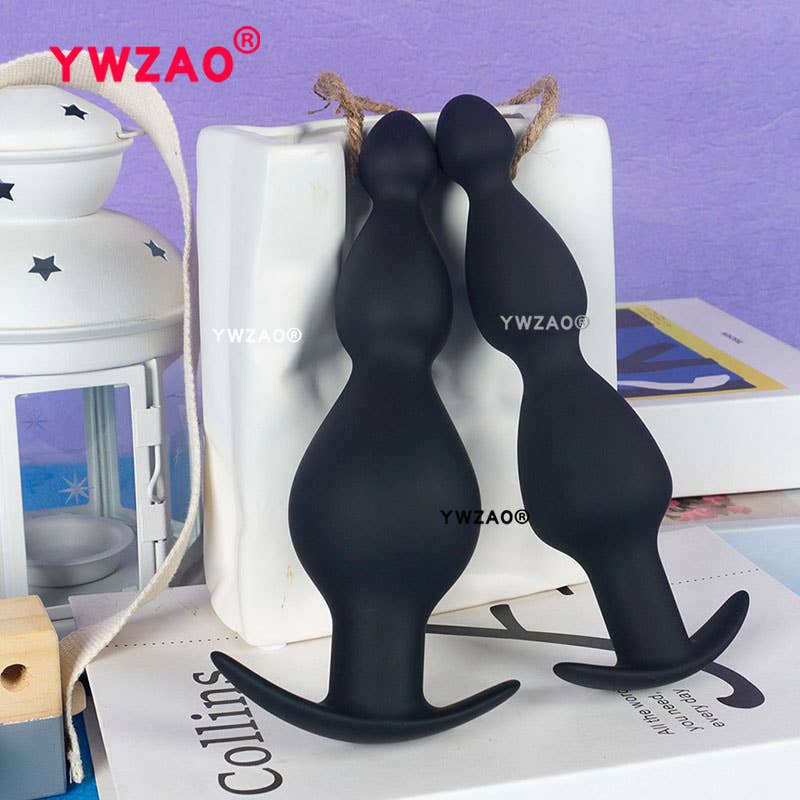 YWZAO Anal Plug Silicone Long Wearable G21