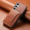EUCAGR Crocodile Pattern Case Coque For Samsung A14 A23 A24 A34 A53 A54 A51 A52 A31 A70 A13 A32 A33 A22 A20 A15 A25 A35 A55 5G