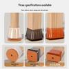 Silicone Chair Leg Covers with Felt Pads - Furniture Protection and Noise Reduction