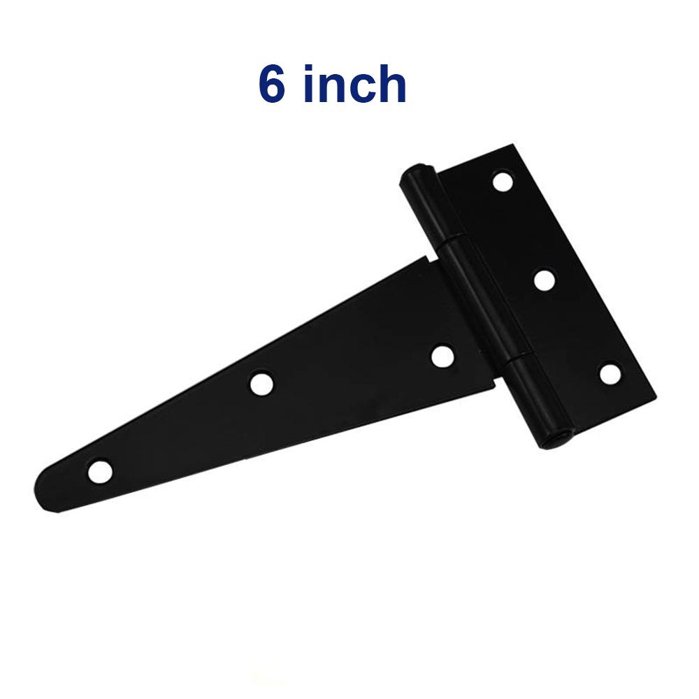 Tools Shape Wooden Door Garden Furniture Gate Tee Hinge Hinges Hardware Cabinet Shed Black Iron