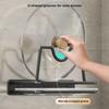 Wall Mounted Pot Lid Holder with Tray Punch Free Pot Cover Drain Rack  Kitchens Accessories