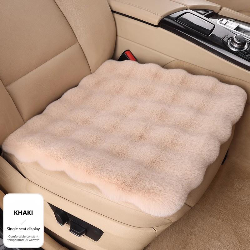 

SEAMETAL Плюшевый чехол на автомобильное сиденье Утолщенный Зимний Теплый Подушка для автосиденья Ультрамягкий Универсальный Защитный чехол для переднего и заднего сиденья автомобиля