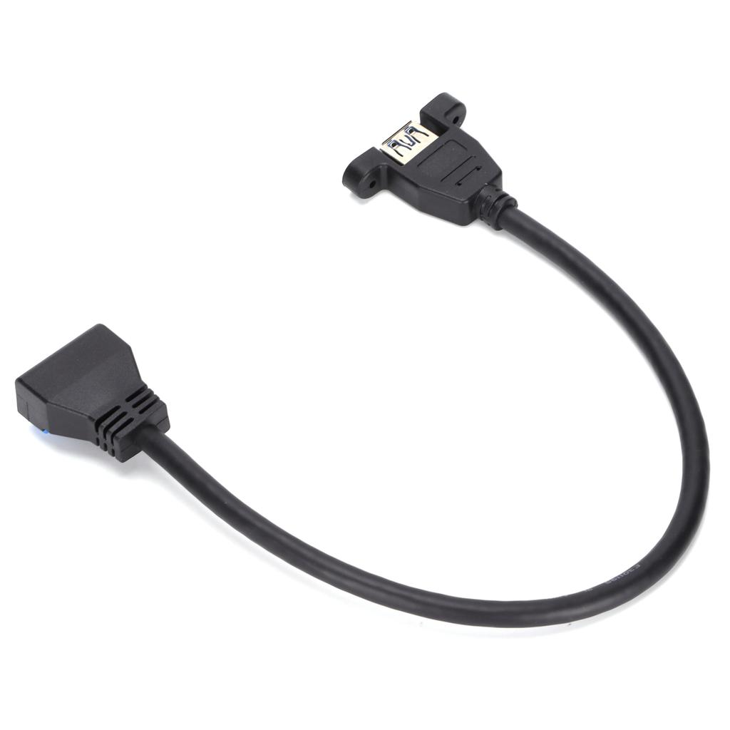 Adapter Cable USB 3.0 Single Port A Female to 20pin High Speed ABS Data Transmission Line