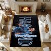 Haaland 23 Customized Name Floor Rug Office Rug Perfect for Foyer Decorate room Dormitory Kitchen Anti-slip Rug Anime Office Decor