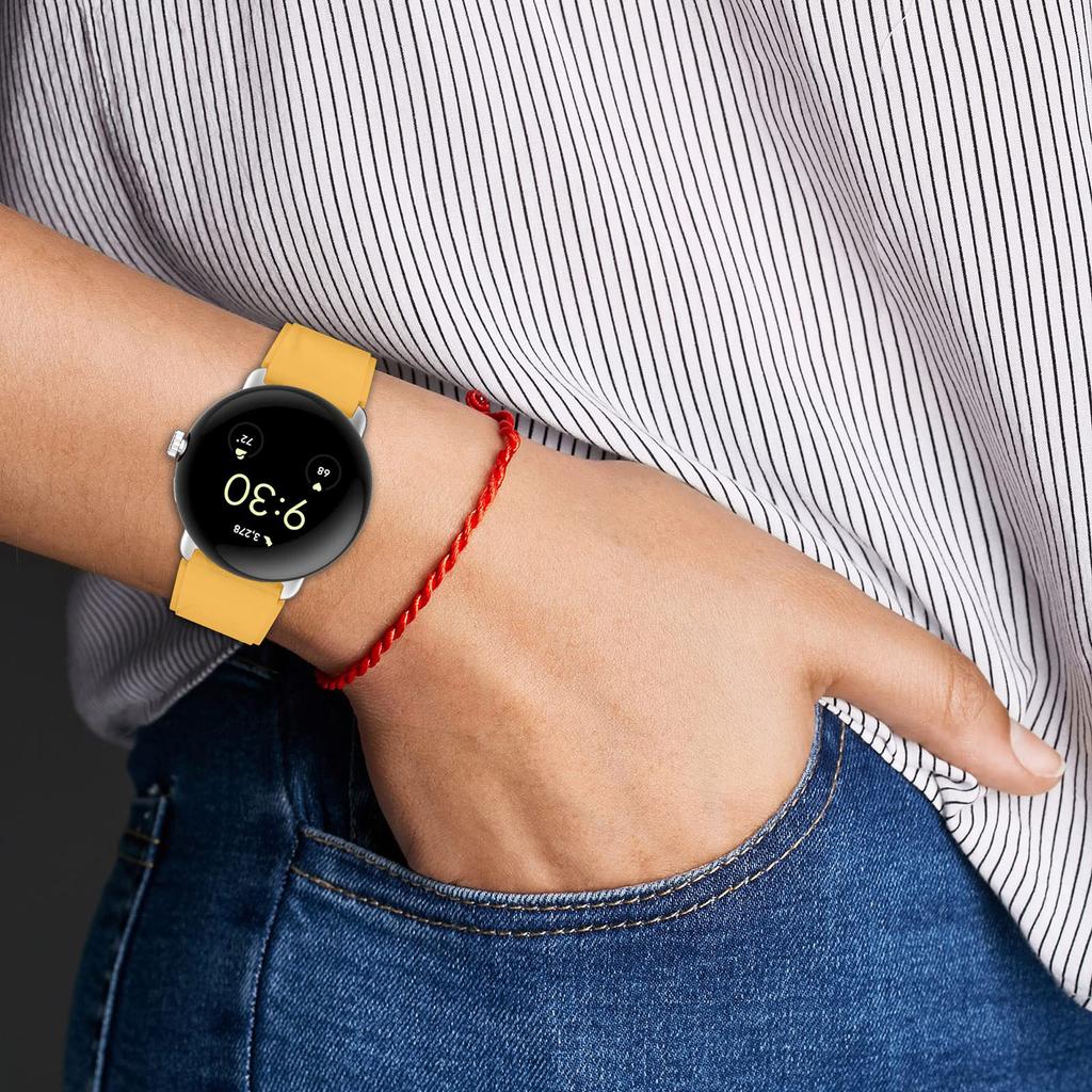 Silicone Strap For Google Pixel Watch 2 band Waterproof Replacement belt wristband Sport bracelet correa for Pixel Watch bands