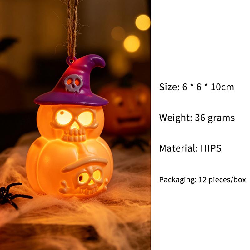 Halloween Skeleton Flameless Led Candle With Flickering Warm Light Perfect For Home Desktop Spooky Party Holiday Decoration
