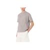 Emporio Armani Ss23 Solid Color Line Embroidered Round Neck Short Sleeve T-Shirt Men Tops Fog-Gray 3R1TT1-1JWZZ-0634